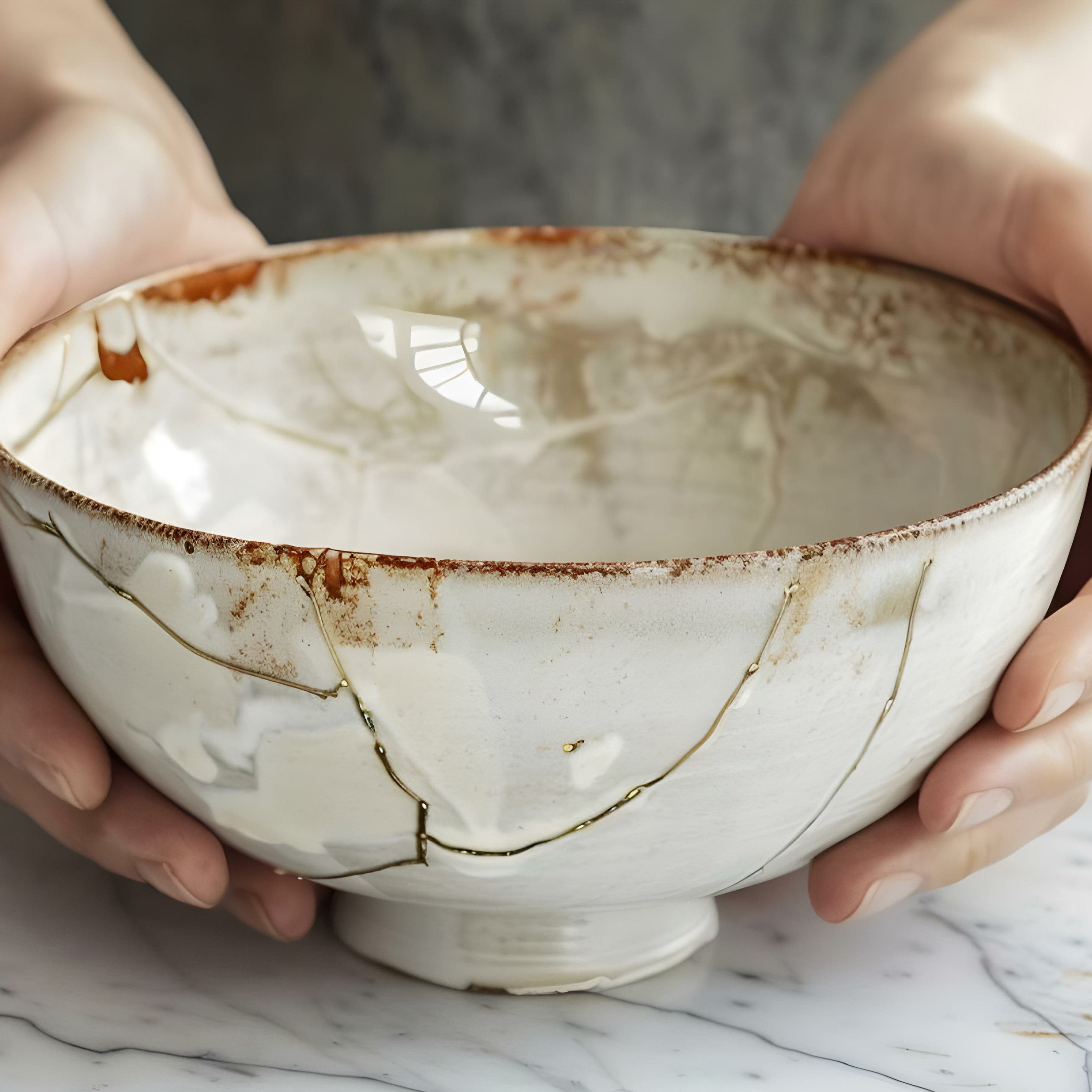 hands holding a bowl